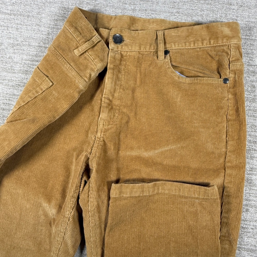 J. McLaughlin Pants Mens 33/32 Tan Corduroy Stretch